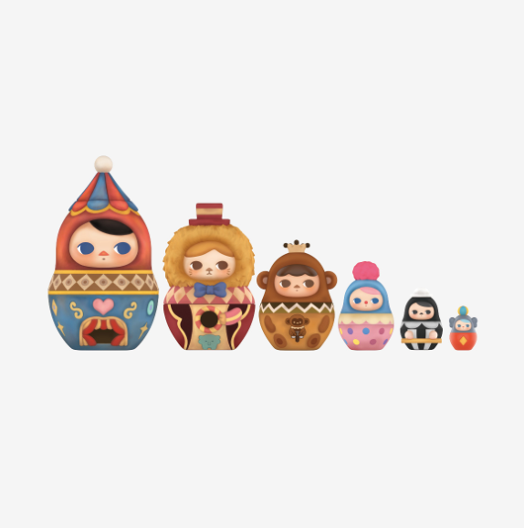 PUCKY Stacking Doll Figurine