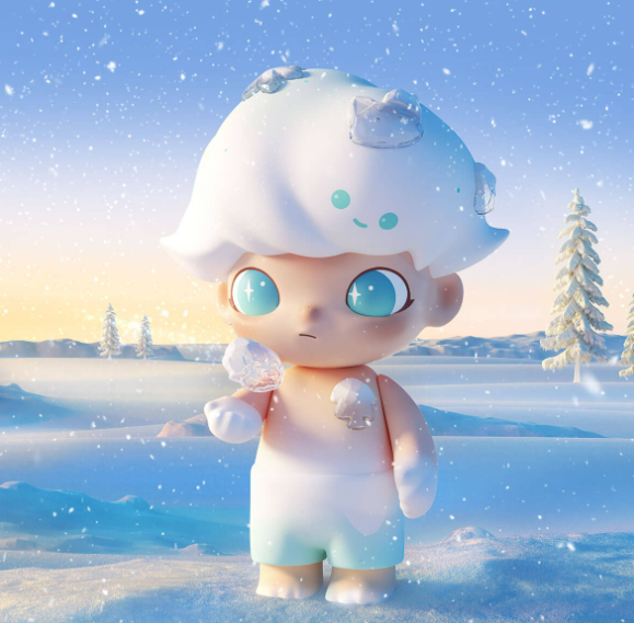 MEGA COLLECTION 1000% JUST DIMOO Snowman